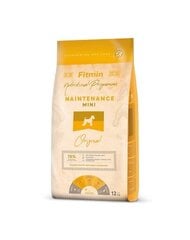 Fitmin Mini Maintenance для взрослых собак мелких пород, 12 кг цена и информация | Сухой корм для собак | kaup24.ee