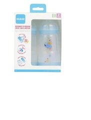 Lutipudel Mam Easy Start Anti-Colic, blue/sinine, 2+ kuud, 2 tk, 260 ml цена и информация | Бутылочки и аксессуары | kaup24.ee