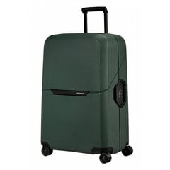 Маленький чемодан Samsonite Mangnum Eco, Forest Green цена и информация | Чемоданы, дорожные сумки | kaup24.ee