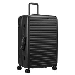 Большой чемодан Samsonite Stackd, чёрный цена и информация | Чемоданы, дорожные сумки | kaup24.ee