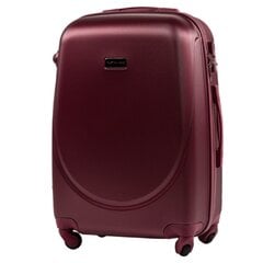 Средний чемодан Goose, бургундский цена и информация | Чемоданы, дорожные сумки | kaup24.ee