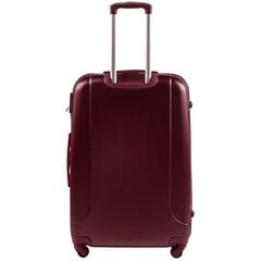 Большой чемодан Goose, бургундский цена и информация | Чемоданы, дорожные сумки | kaup24.ee