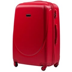 Большой чемодан Goose, красный цена и информация | Чемоданы, дорожные сумки | kaup24.ee