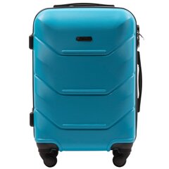 Маленький чемодан Peacock, голубой цена и информация | Чемоданы, дорожные сумки | kaup24.ee