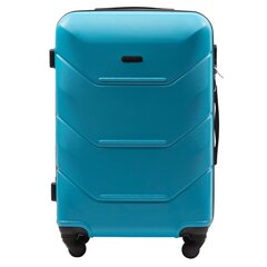 Средний чемодан Peacock, голубой цена и информация | Чемоданы, дорожные сумки | kaup24.ee