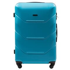 Большой чемодан Peacock, голубой цена и информация | Чемоданы, дорожные сумки | kaup24.ee