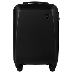 Маленький чемодан 0125, чёрный цена и информация | Чемоданы, дорожные сумки | kaup24.ee