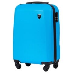 Маленький чемодан 0125, голубой цена и информация | Чемоданы, дорожные сумки | kaup24.ee