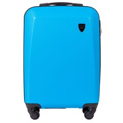 Маленький чемодан 0125, голубой цена и информация | Чемоданы, дорожные сумки | kaup24.ee