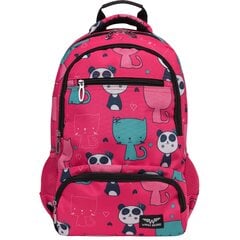 Школьный портфель + пена́л, розовый цена и информация | Школьные рюкзаки, спортивные сумки | kaup24.ee