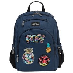 Школьный портфель + пена́л, синий цена и информация | Школьные рюкзаки, спортивные сумки | kaup24.ee