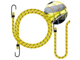 3x LUGGAGE ROPS ELESTIC LUGGAGE MOUNTING LINKS 110CM 3STT цена и информация | Дополнительные принадлежности | kaup24.ee