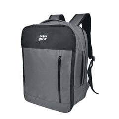 Рюкзак CabinFly Pacemaker Wizzair 40x30x20см, 24 л, серый цена и информация | Туристические, походные рюкзаки | kaup24.ee