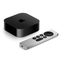 Apple TV 4K Wi‑Fi + Ethernet with 128GB, Thread - MN893HY/A цена и информация | Мультимедийные проигрыватели | kaup24.ee