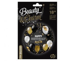 Fooliumist õhupall Beauty&Charm Happy birthday to you hind ja info | Õhupallid | kaup24.ee