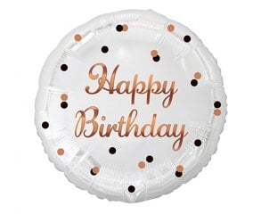 Воздушный шар из фольги Beauty&Charm, "Happy birthday ", размер 18" цена и информация | Шарики | kaup24.ee