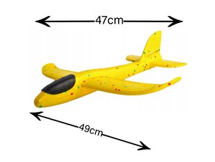 STYROPIAN AIRCRAFT BIG 47cm цена и информация | Игрушки для мальчиков | kaup24.ee