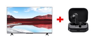 Xiaomi QLED TV A Pro 2025 43" + Xiaomi Redmi Buds 5 Black цена и информация | Телевизоры | kaup24.ee