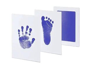 Jälje komplekt beebidele, sinine hind ja info | Imikute käe- ja jalajäljendid | kaup24.ee