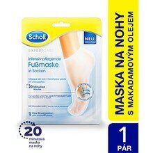 Toitev jalamask makadaamiõliga Expert Care (Foot Mask) 1 paar hind ja info | Kehakreemid, kehaspreid | kaup24.ee