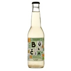 Orgaaniline alkohoolivaba fermenteeritud teejoog Būkčia ingveri ja laimiga, 330 ml hind ja info | Karastusjoogid | kaup24.ee