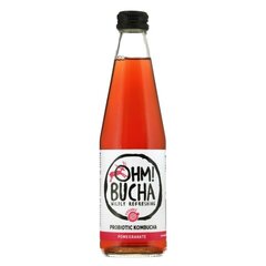 Orgaaniline kääritatud teejook Kombucha granaatõuna maitsega Ohm! Bucha, 350 ml hind ja info | Karastusjoogid | kaup24.ee