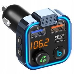 Autosaatja Bluetooth 5.1 hind ja info | FM modulaatorid, FM trasmitterid | kaup24.ee