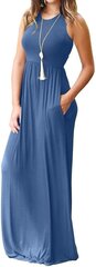 Женское платье Auselily, синее цена и информация | Платья | kaup24.ee