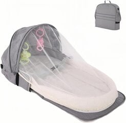 Компактный многофункциональный рюкзак-кроватка для ухода за ребенком, 90 x 43 см, разноцветный цена и информация | Детские кроватки | kaup24.ee