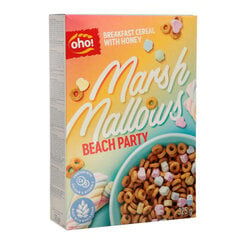 Hommikusöögihelbed Oho Marsh Mallows Beach Party, 325 g hind ja info | Hommikuhelbed | kaup24.ee