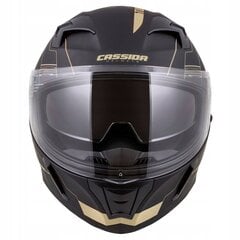 CASSIDA 3.0 NEW MOTORCYCLE HELMET, черный, матовый цена и информация | Шлемы для мотоциклистов | kaup24.ee