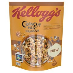 Kellogg's Crunchy Nut Granola karamelliseeritud pähklitega, 380 g hind ja info | Hommikuhelbed | kaup24.ee