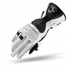 Мотоциклетные перчатки Shima Caldera черно-белые, кожа цена и информация | Мото перчатки, защита | kaup24.ee