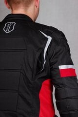Куртка Husar Hornet, черно-красная цена и информация | Мотоциклетные куртки | kaup24.ee