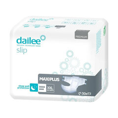 Mähkmed DAILEE Slip Premium Maxi Plus XXL 30 tk. hind ja info | Mähkmed, hügieenisidemed, ühekordsed linad täiskasvanutele | kaup24.ee