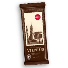 Tume šokolaad Laima Vilnius, 90 g hind ja info | Maiustused | kaup24.ee