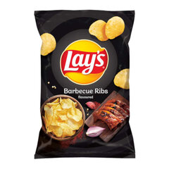 Картофельные чипсы Lays со вкусом жареных ребрышек, 130 г цена и информация | Закуски, чипсы | kaup24.ee