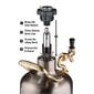 Survemahuti, mullimasin GrowlerWerks uKeg™ 3,8L, RST цена и информация | Köögitarbed | kaup24.ee