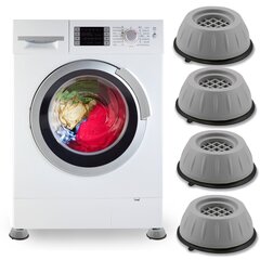 Vibratsioonivastased pesumasina padjad, 4 tk hind ja info | Köögitarbed | kaup24.ee