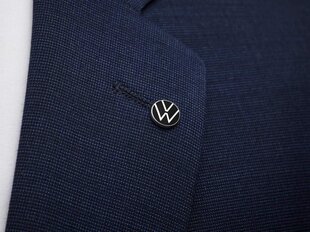Pross Volkswagen Pin VW Logo Pin Badge hõbedane/must originaal 000087000T hind ja info | Prossid | kaup24.ee
