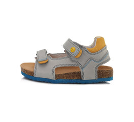 Кожаные сандалии для мальчика D.D.Step AC051-1A, серые цена и информация | Детские сандали | kaup24.ee