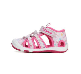 Пляжные сандалии для девочки D.D.Step Quick dry G065-41329D, розовые цена и информация | Детские сандалии | kaup24.ee