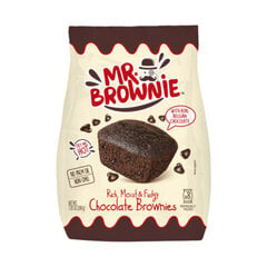 Маффины "Мистер Брауни" с бельгийской шоколадной крошкой, 200 г цена и информация | Сладости | kaup24.ee