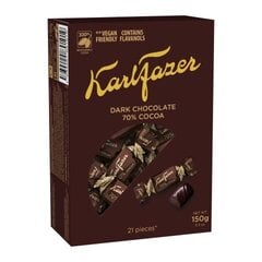 Karl Fazeri šokolaadikommid 70%, 150g hind ja info | Maiustused | kaup24.ee