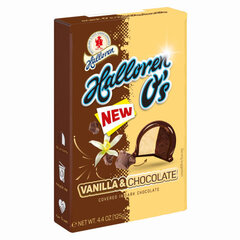 Kommid kakao ja vanillikreemitäidisega tumedas šokolaadis Halloren, 125 g hind ja info | Maiustused | kaup24.ee