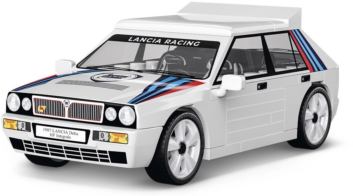 Kokkupandav mudel Youngtimer Lancia Delta HF Integrale Cobi, 24509, 63 d. hind ja info | Klotsid ja konstruktorid | kaup24.ee