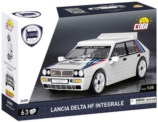 Kokkupandav mudel Youngtimer Lancia Delta HF Integrale Cobi, 24509, 63 d. hind ja info | Klotsid ja konstruktorid | kaup24.ee