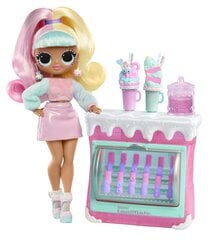 MGA L.O.L. Üllatusnukk + küünte komplekt OMG Sweet Nails-C 503781 hind ja info | Tüdrukute mänguasjad | kaup24.ee