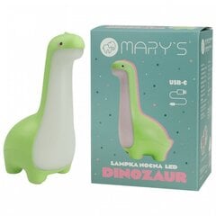 Led öölamp Mary's dinosaurus hind ja info | Laualambid | kaup24.ee