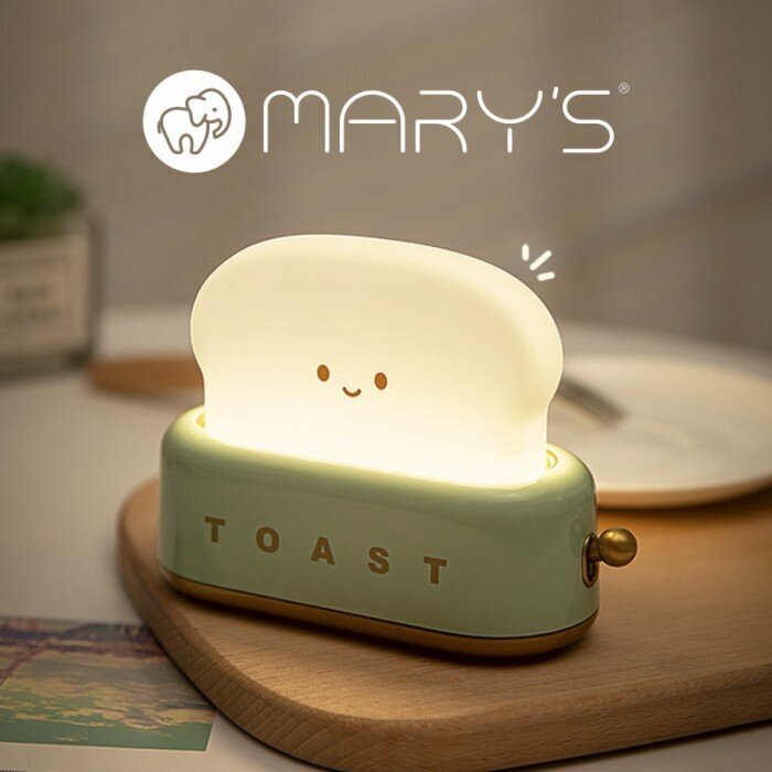 Led öölamp Mary's Toaster Green hind ja info | Laualambid | kaup24.ee